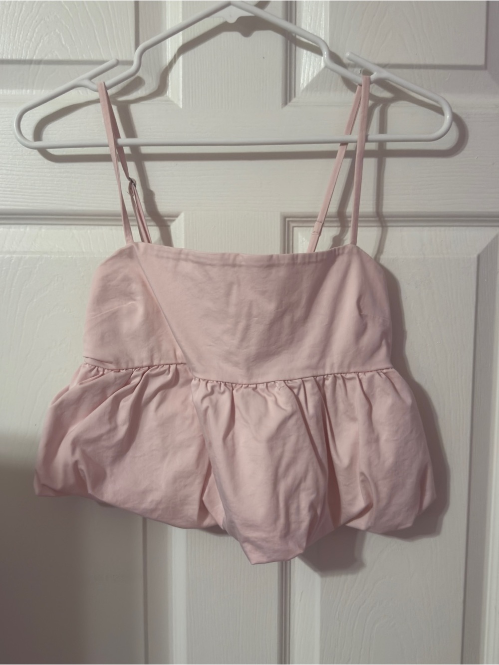Abound Pale Pink Peplum Cami Tank